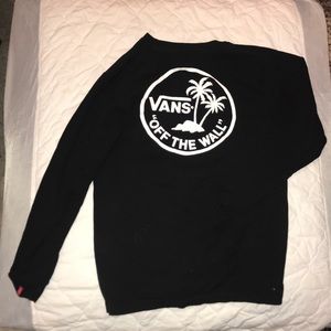 Vans vintage long sleeve double palm tree T-shirt